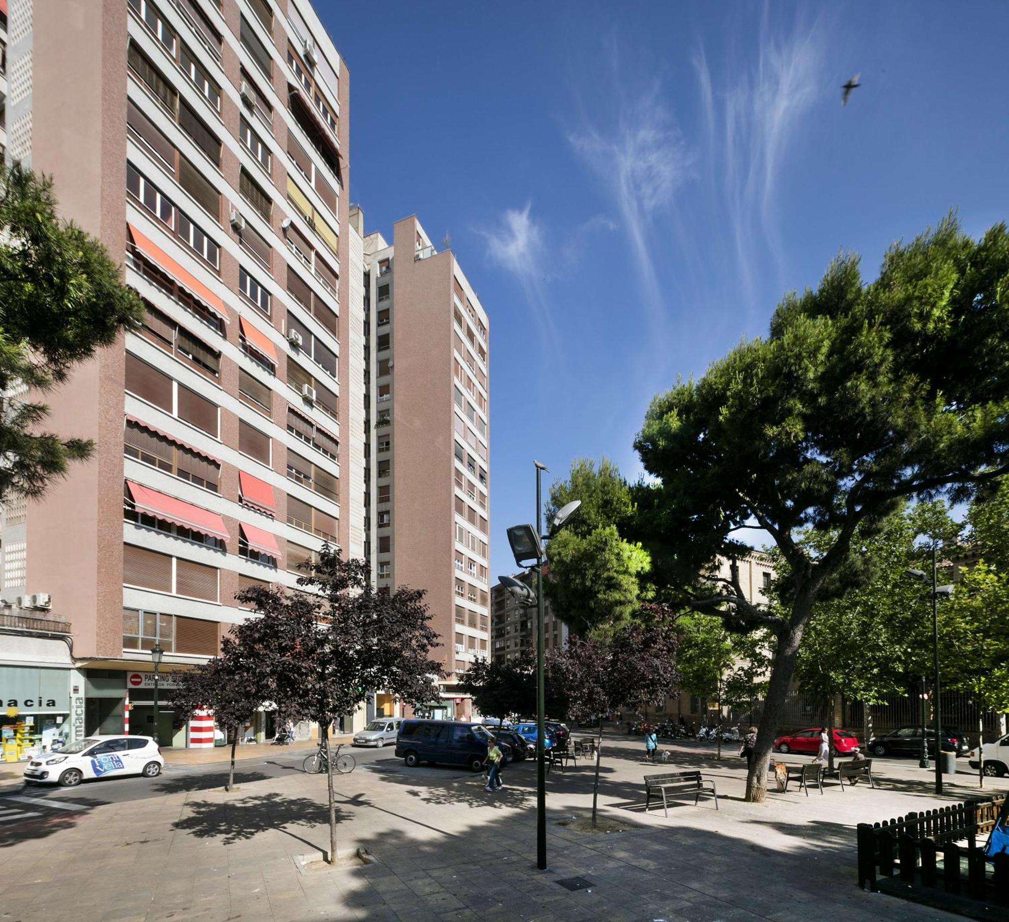 Mirador Del Ebro Apartman Zaragoza Kültér fotó