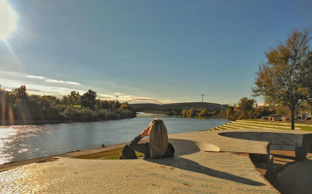 Mirador Del Ebro Apartman Zaragoza Kültér fotó
