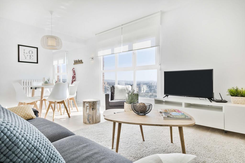 Mirador Del Ebro Apartman Zaragoza Kültér fotó